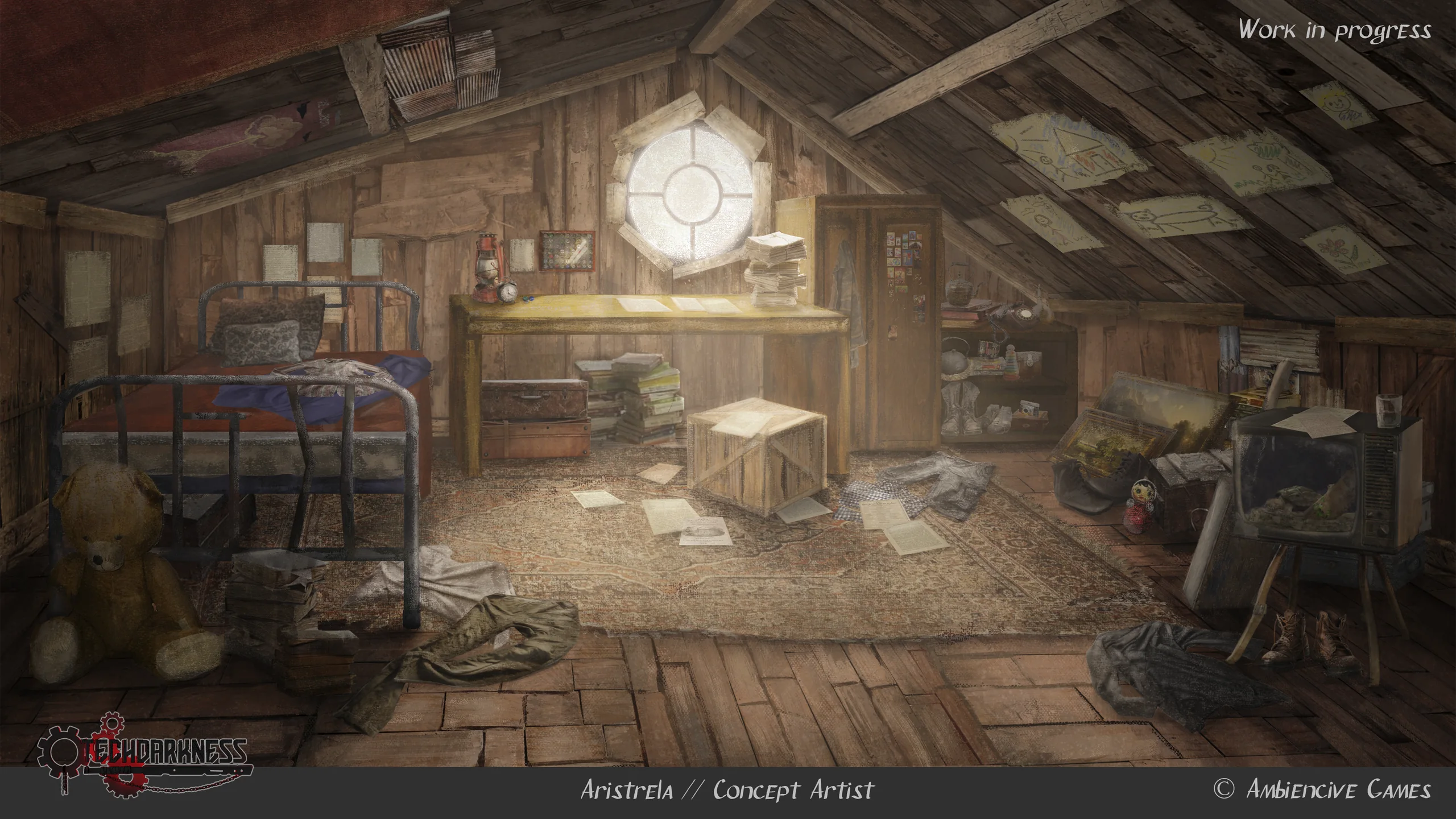 Victorian room concept artwork