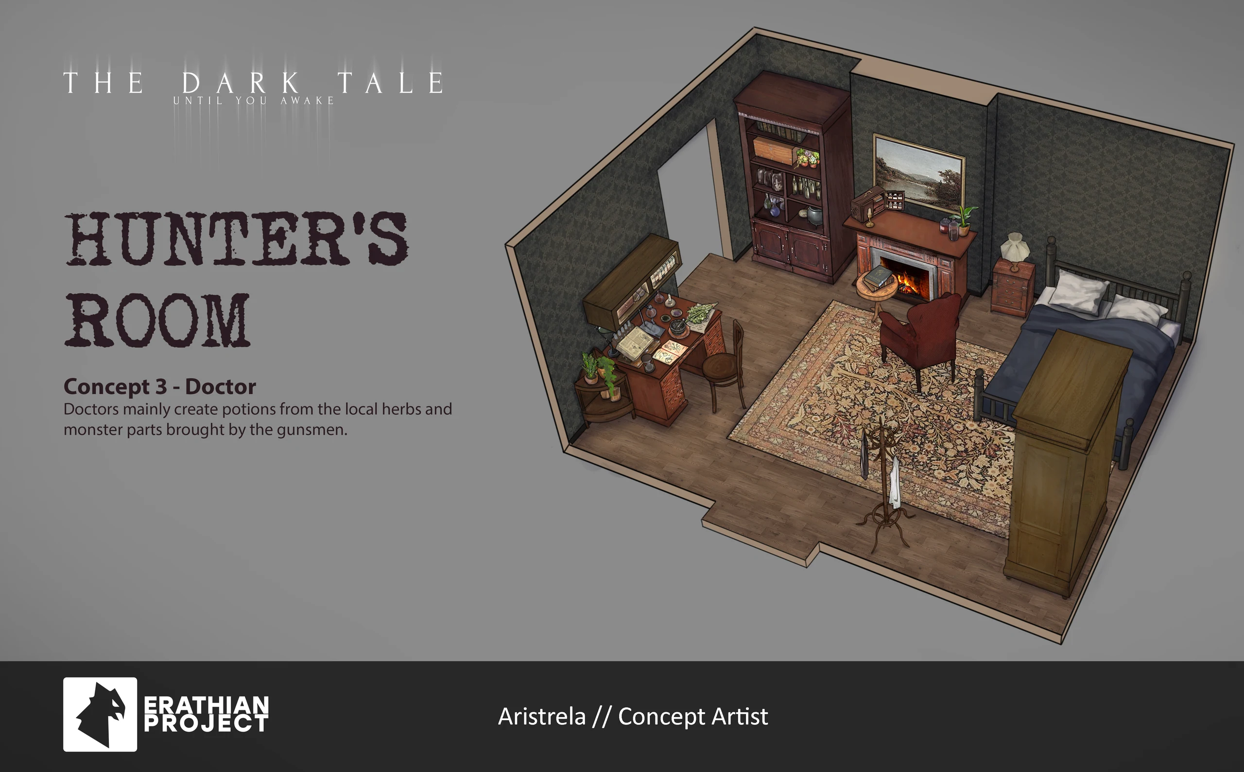 Mystic creatures hunter’s room — the doctor
