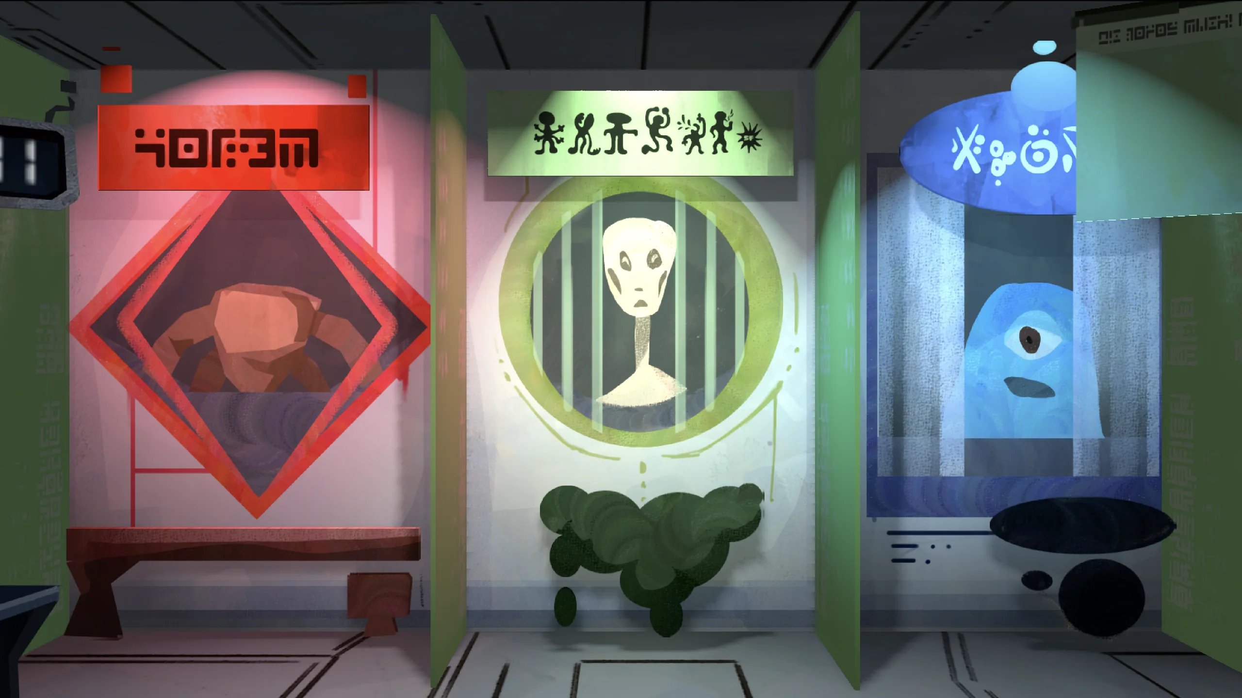 Your Form Incomplorbed — alien administration game environment